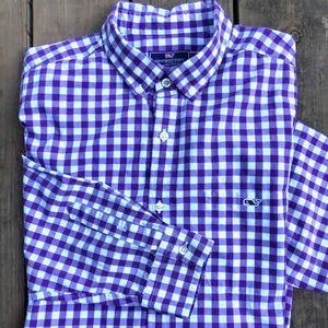 Men's XL Vineyard Vines Classic Tucker Oxford Shirt Button Down Collar